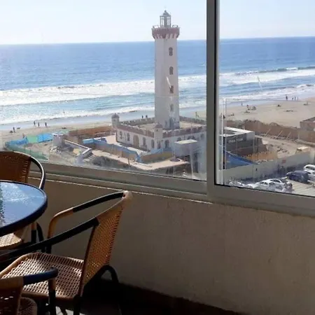 Depto. Frente A La Playa Con Hermosa Vista Al Mar Y Faro La Serena Exterior photo