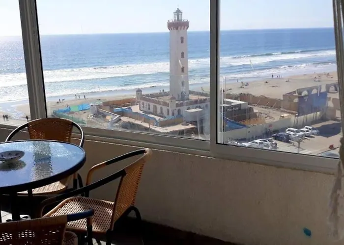Depto. Frente A La Playa Con Hermosa Vista Al Mar Y Faro La Serena